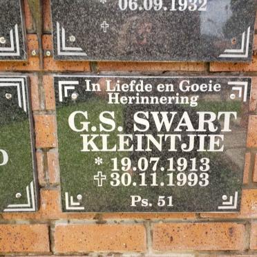 SWART G.S. 1913-1993