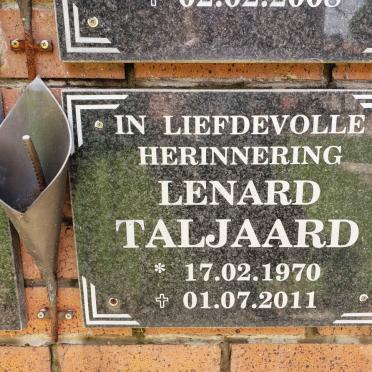 TALJAARD Lenard 1970-2011