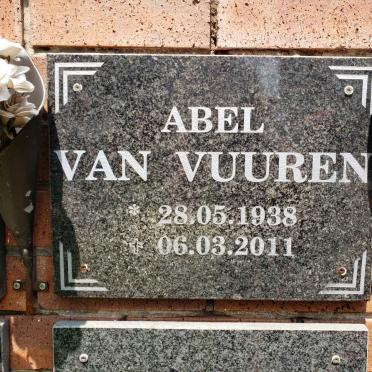 VUUREN Abel, van 1938-2011