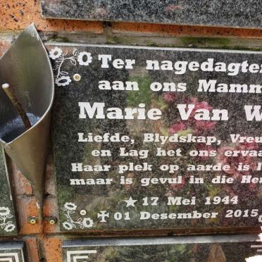 WYK Marie, van 1944-2015