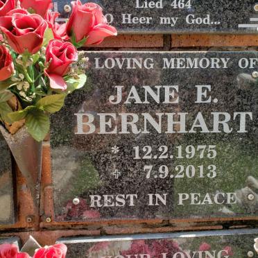 BERNHART Jane E. 1975-2013