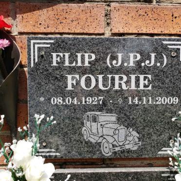 FOURIE J.P.J. 1927-2009