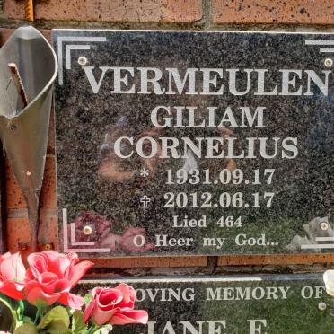 VERMEULEN Giliam Cornelius 1931-2012