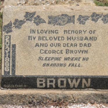 BROWN George 1886-1955