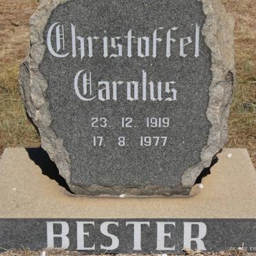 BESTER Christoffel Carolus 1919-1977