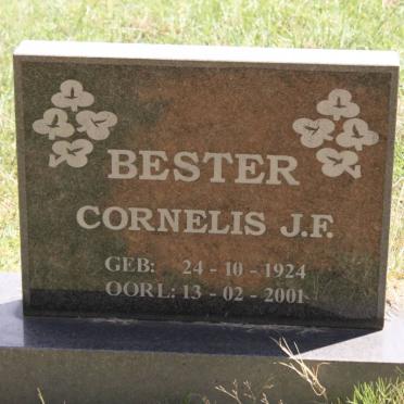 BESTER Cornelis J.F. 1924-2001