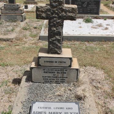 BLYTH Anthony 1909-1959 &amp; Agnes Mary 1910-1988