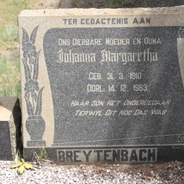 BREYTENBACH Johanna Margaretha 1910-1963