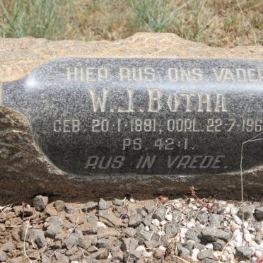 BOTHA W.J. 1881-1962