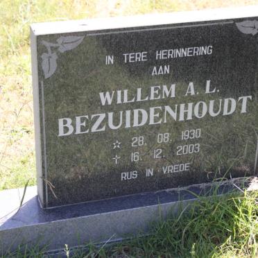 BEZUIDENHOUDT Willem A.L. 1930-2003