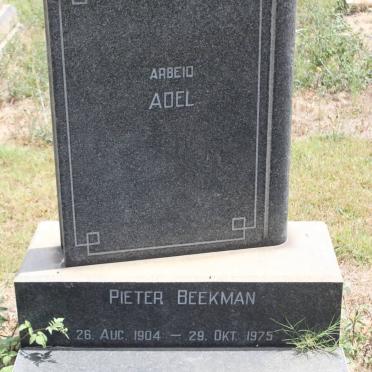BEEKMAN Pieter 1904-1975