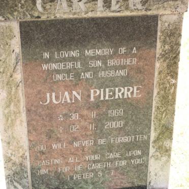 CARTER Juan Pierre 1969-2000