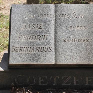 COETZEE Hendrik Bernardus 1936-1968