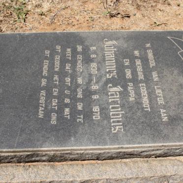 COETZER Johannes Jacobus 1930-1970