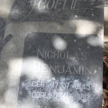 COELIE Nicholas Benjamin 1945-1989