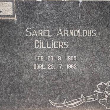 CILLIERS Sarel Arnoldus 1905-1963