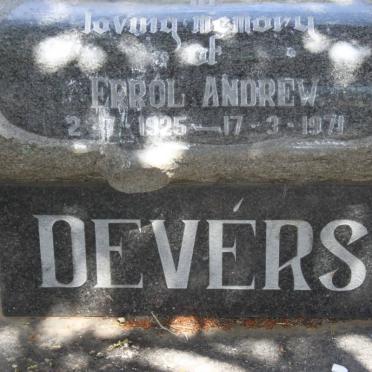 DEVERS Errol Andrew 1925-1971