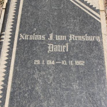 DAVEL Nicolaas J van Rensburg 1914-1962
