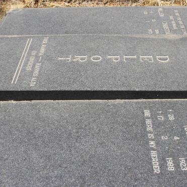 DELPORT Willem Christiaan 1916-1972 &amp; Gezina Johanna 1923-1988