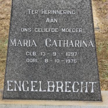 ENGELBRECHT Maria Catharina 1897-1976