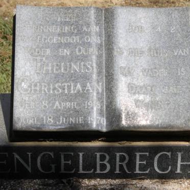 ENGELBRECHT Theunis Christiaan 1918-1970