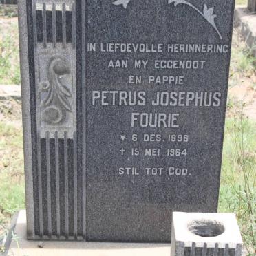 FOURIE Petrus Josephus 1898-1964