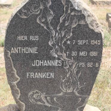 FRANKEN Anthonie Johannes 1945-1961