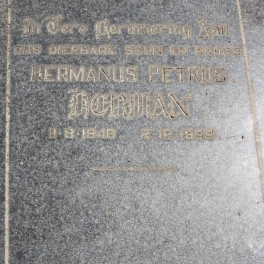 FOURIE Hermanus Petrus  1948-1969