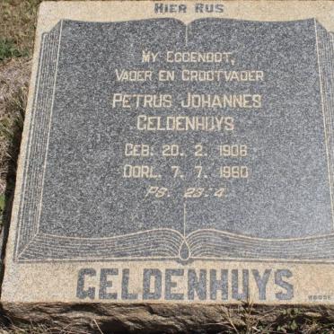 GELDENHUYS Petrus Johannes 1906-1960