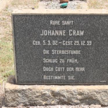 GRAW Johanne 1902-1959