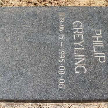 GREYLING Philip 1899-1995