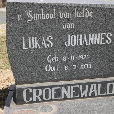 GROENEWALD Lukas Johannes 1923-1970