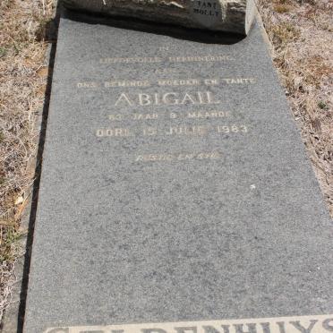 GELDENHUYS Abigail -1983