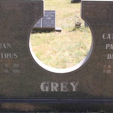 GREY Jan Petrus 1909-2003 &amp; Paulina Davel DAVEL 1913-1989
