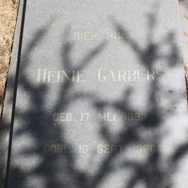 GARBERS Heinie 1893-1986