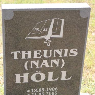 HÖLL Theunis 1906-2005
