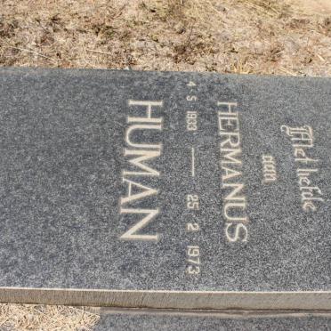 HUMAN Hermanus 1933-1973