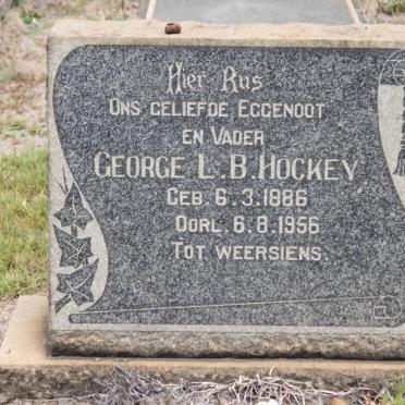 HOCKEY George L.B. 1886-1956