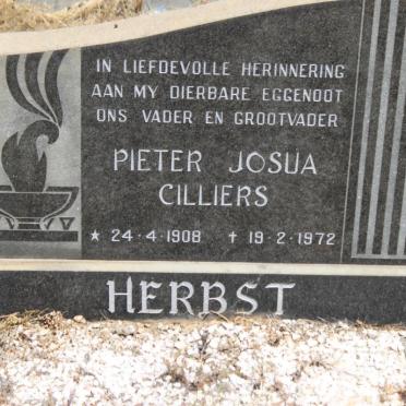 HERBST Pieter Josua Cilliers 1908-1972