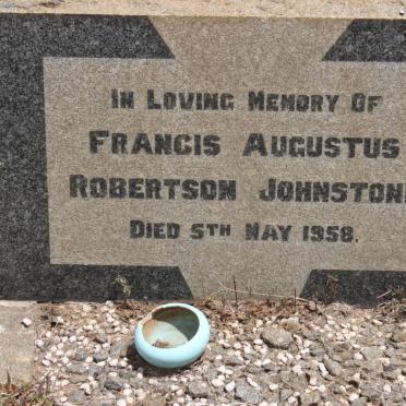 JOHNSTONE Francis Augustus Robertson -1958