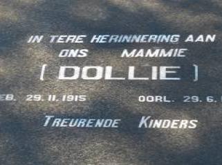 JACOBSZ Helena Elizabeth Daniël nee BOTHA 1915-1959