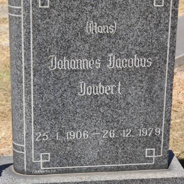 JOUBERT Johannes Jacobus 1906-1979