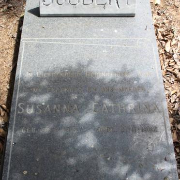 JOUBERT Susanna Cathrina 1915-1982