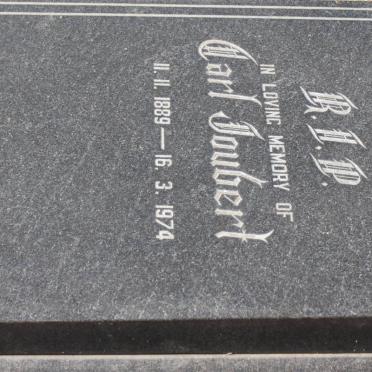 JOUBERT Carl 1889-1974