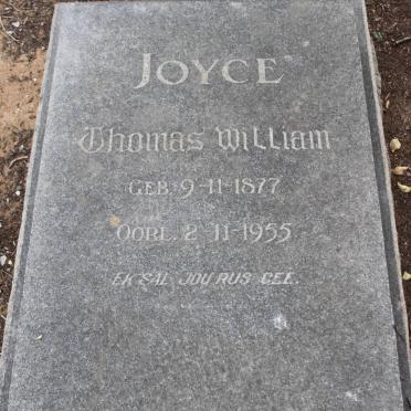 JOYCE Thomas William 1877-1955