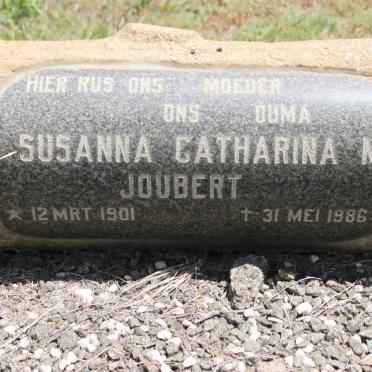 JOUBERT Susanna Catharina M. 1901-1986