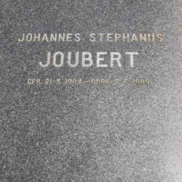 JOUBERT Johannes Stephanus 1904-1989