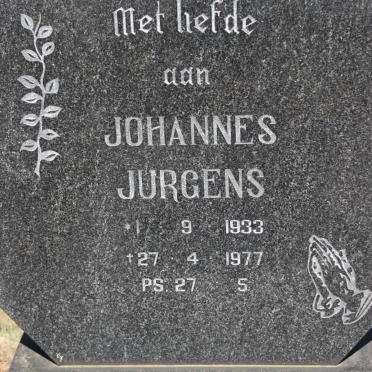JURGENS Johannes 1933-1977