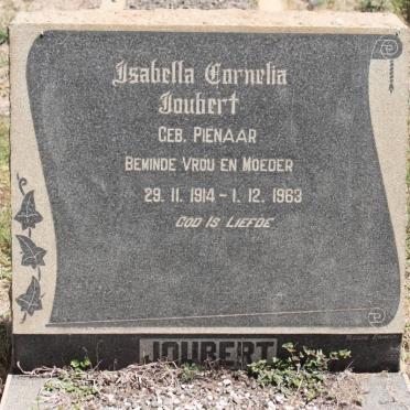 JOUBERT Isabella Cornelia geb PIENAAR 1914-1963