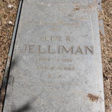 JELLIMAN Clive R. 1942-1963